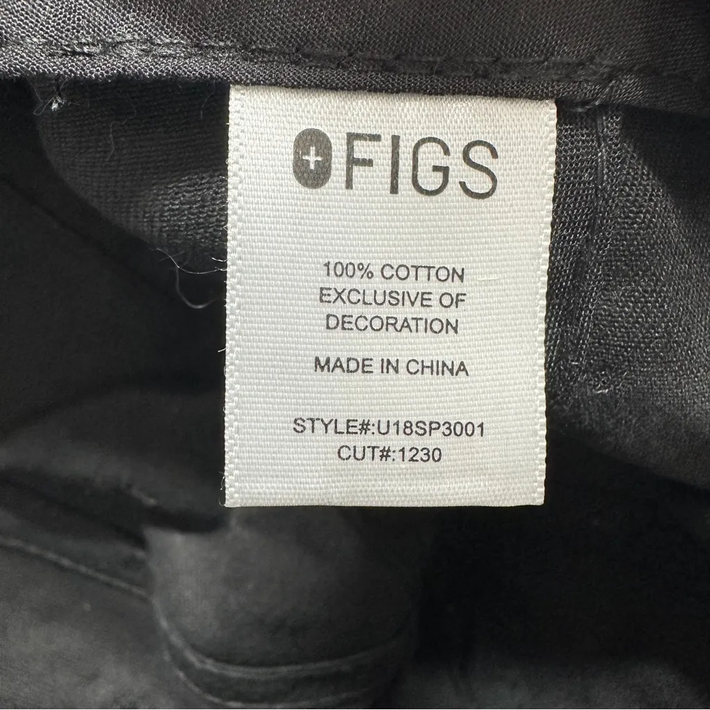 Figs Women’s Baseball Hat Cap Adjustable Strap Back in Black - Image 13