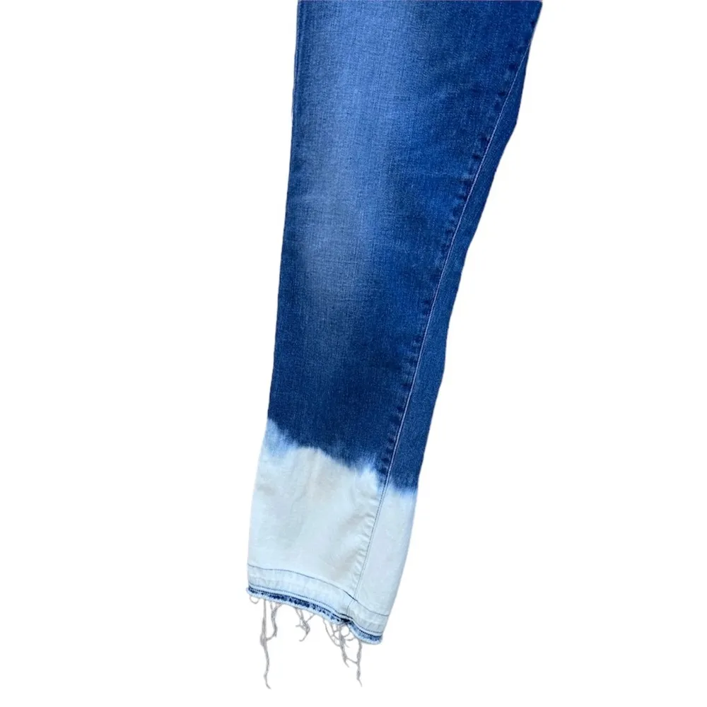 Agnes Avedon Crop Midrise Slim Straight Ombre Jeans 29 - Image 5