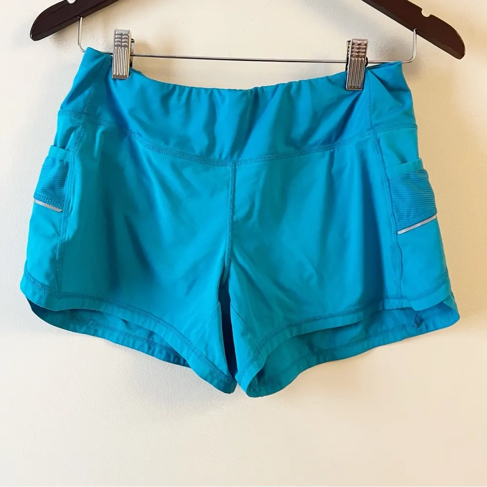 Athleta  Ready Set Shorts (2) Pair Bundle Blue & Pink Size XS Running Athletic - Image 3