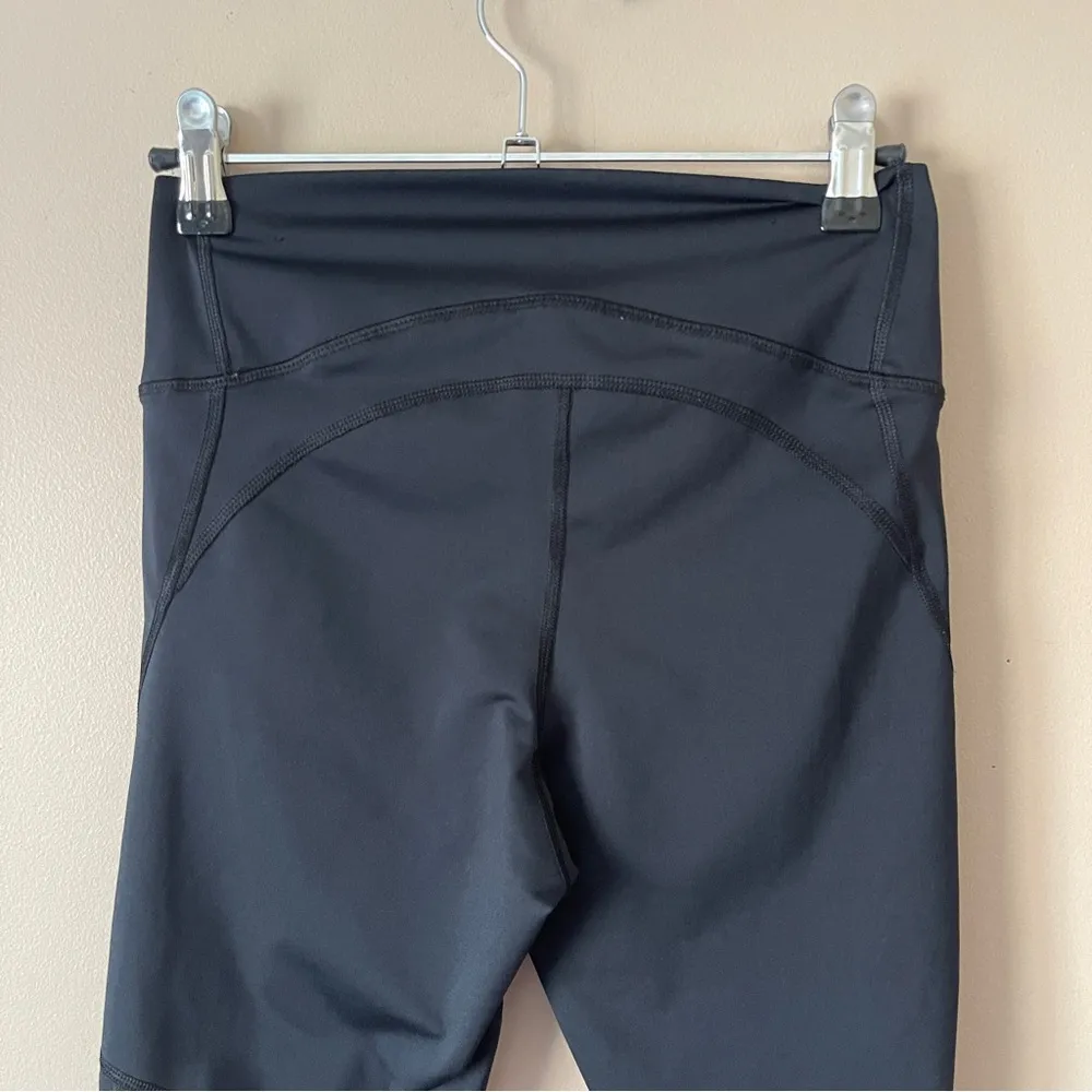 NIKE | Black Sheer Mesh Calf Full Length Leggings Sz S - Image 7