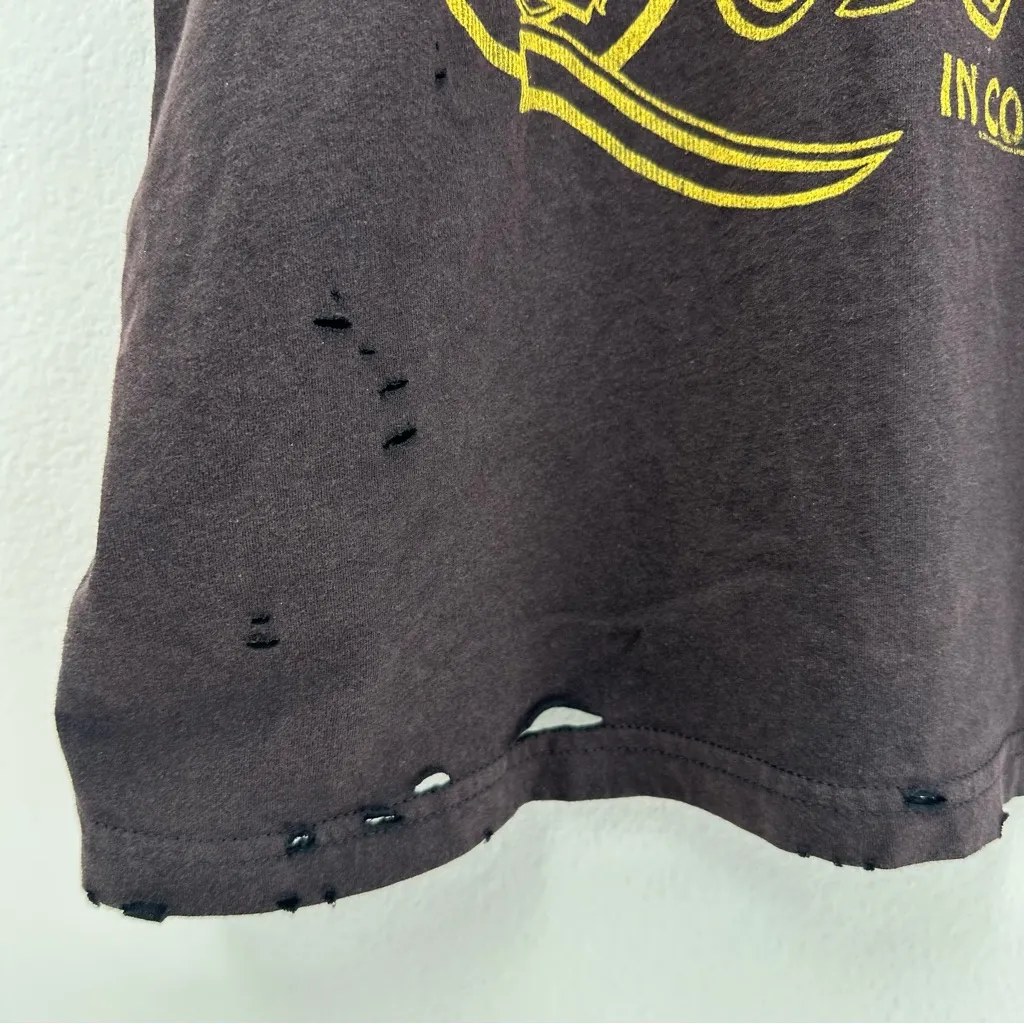 Queen Classic Rock Destroyed Off the Shoulder T - Image 6