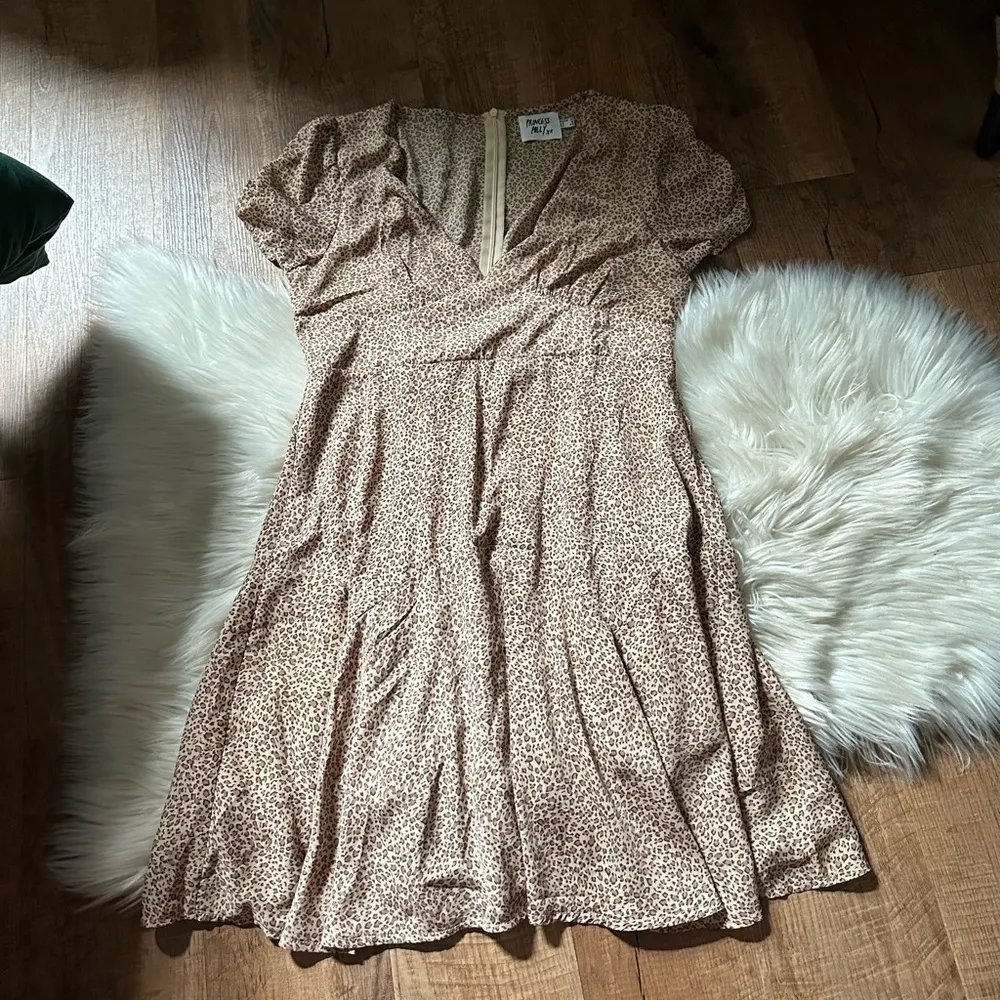 PRINCESS POLLY The Sting Mini Dress Leopard - Image 4