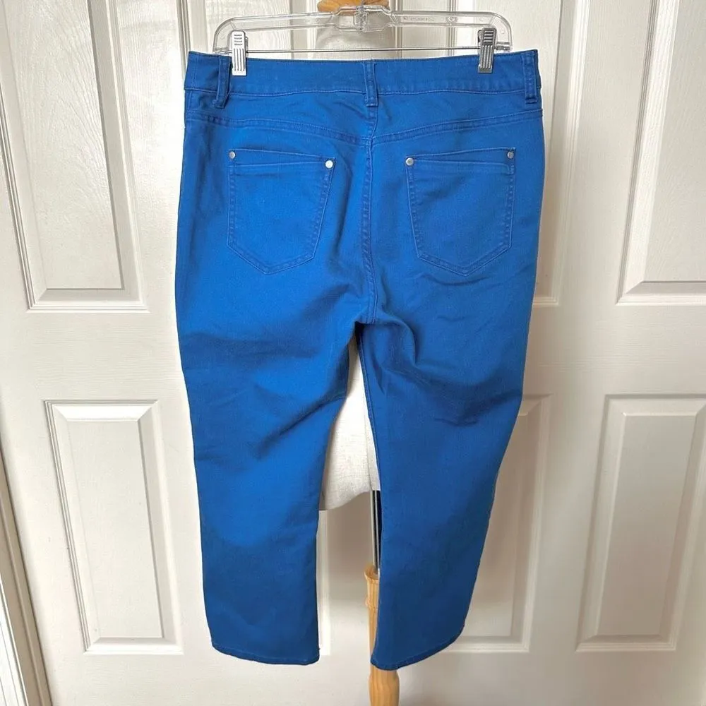 Chico's Chico’s blue cropped jeans - Image 3