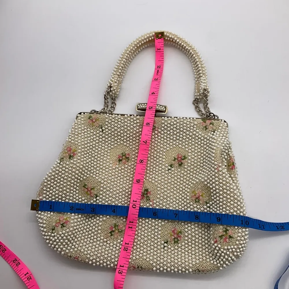 VINTAGE CORDÉ BEADS HANDBAG - Image 10