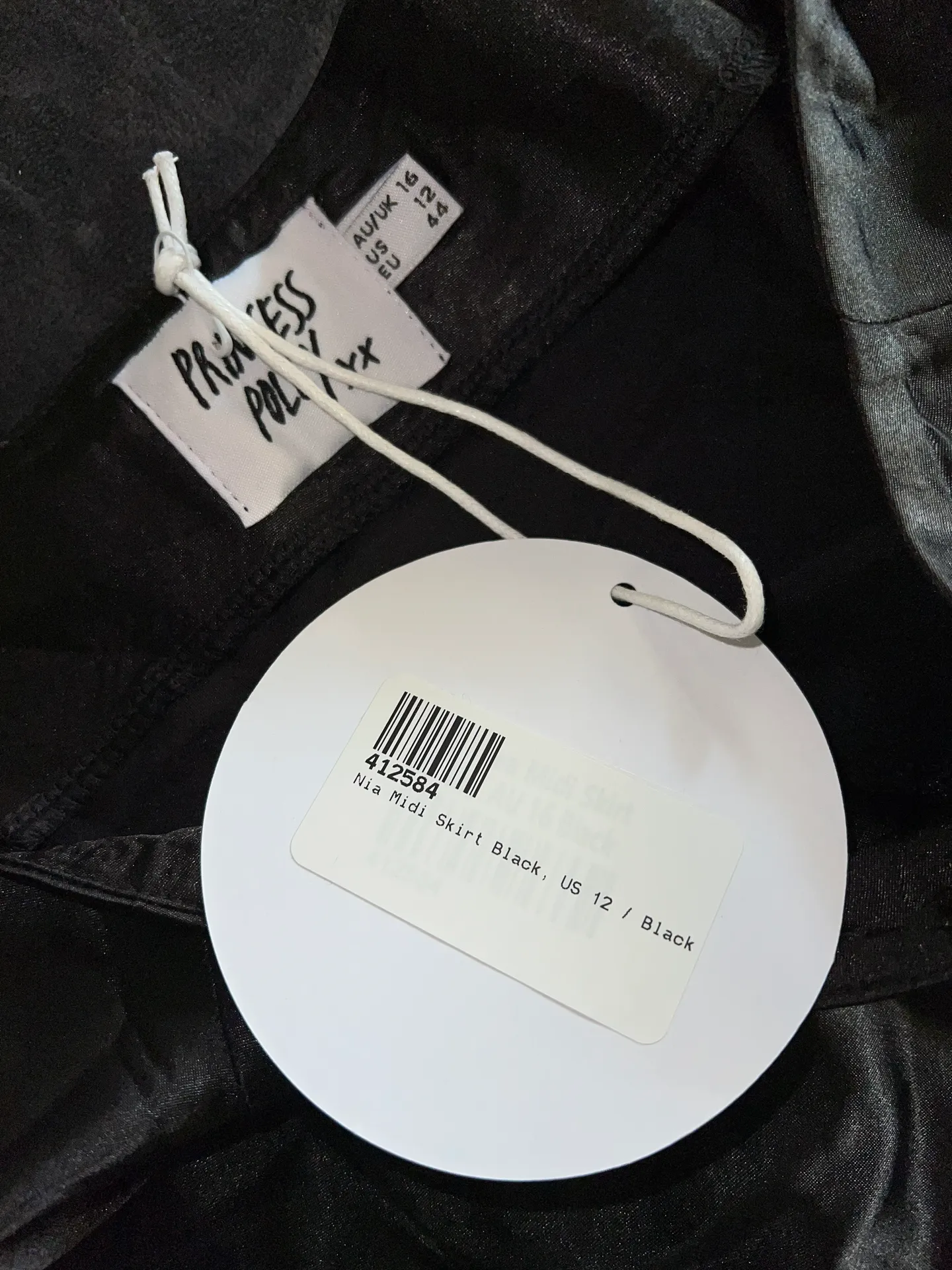 Nia Midi Skirt in Black - Image 13