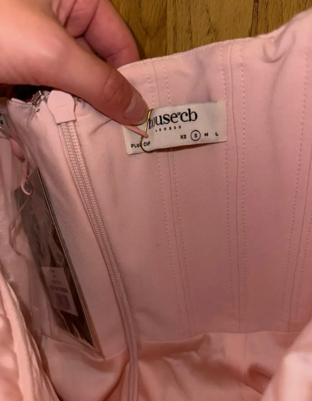 Alma Blush Corset Dress NWT - Image 6