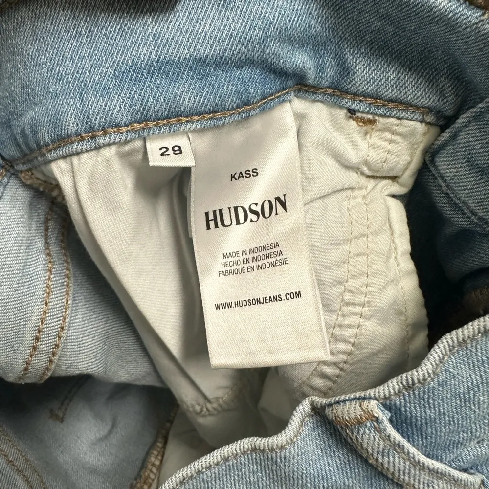 NWOT HUDSON Kass Jeans High-Rise Straight Ankle Jeans - Image 6