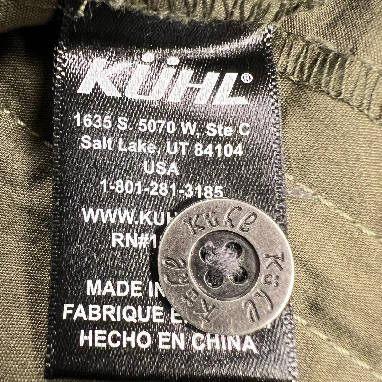 Kuhl Resistor Air Roll-Up Short Adjustable Cargo Crop Pant/Bermuda Green Size 6 - Image 10