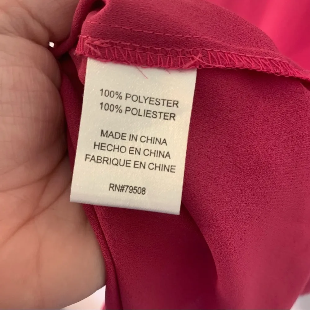 Violet & Claire Sleeveless Swing Blouse Pink - Image 12