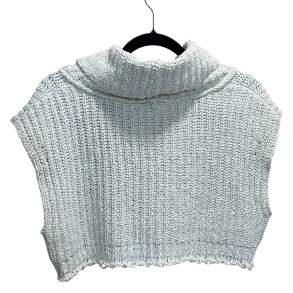 Free People Honey Bunny Crop Sweater | Small | Chunky Knit - Image 6