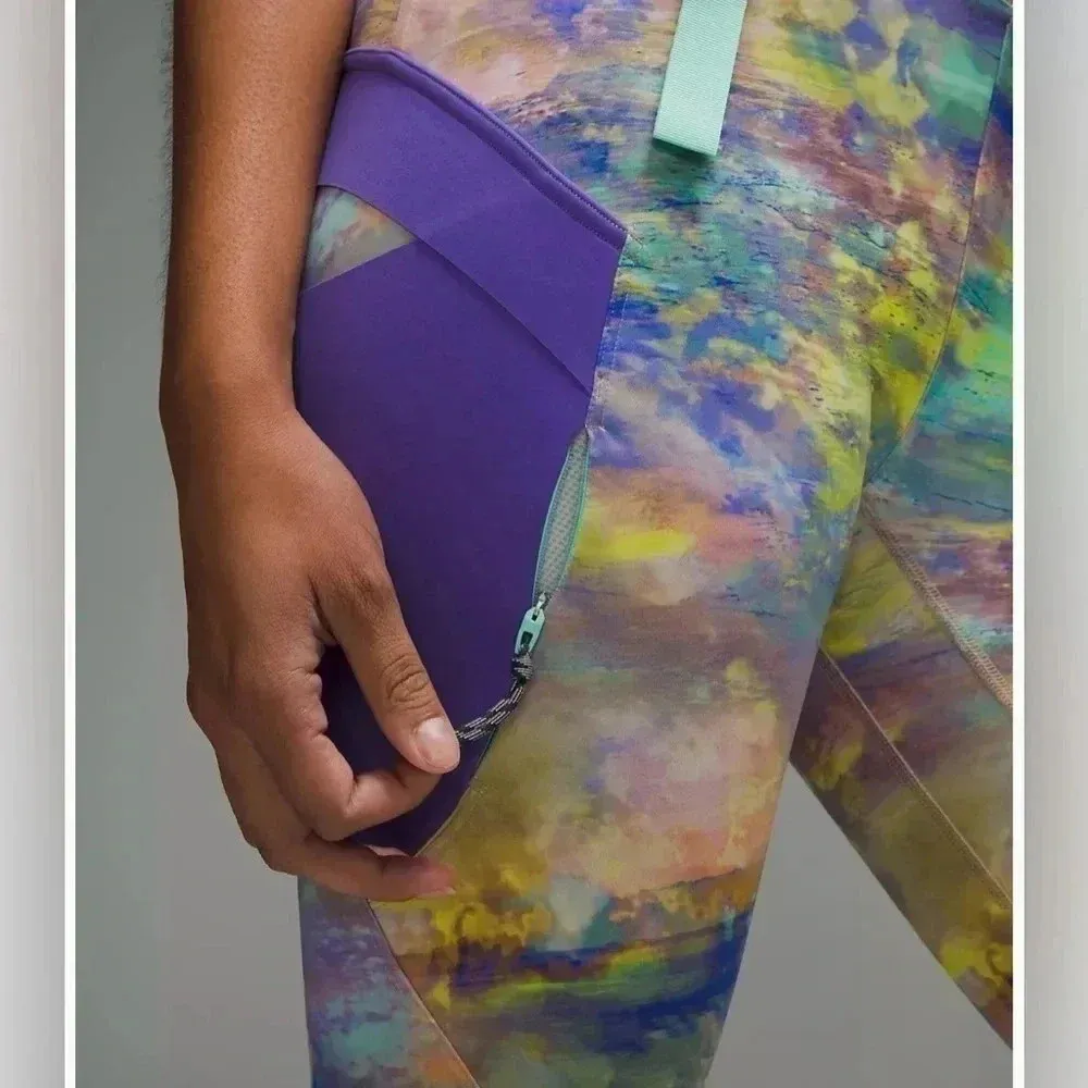 Lululemon Cargo Super-High-Rise Hiking Tight 25" Size4ColourAltered Nature Multi - Image 7