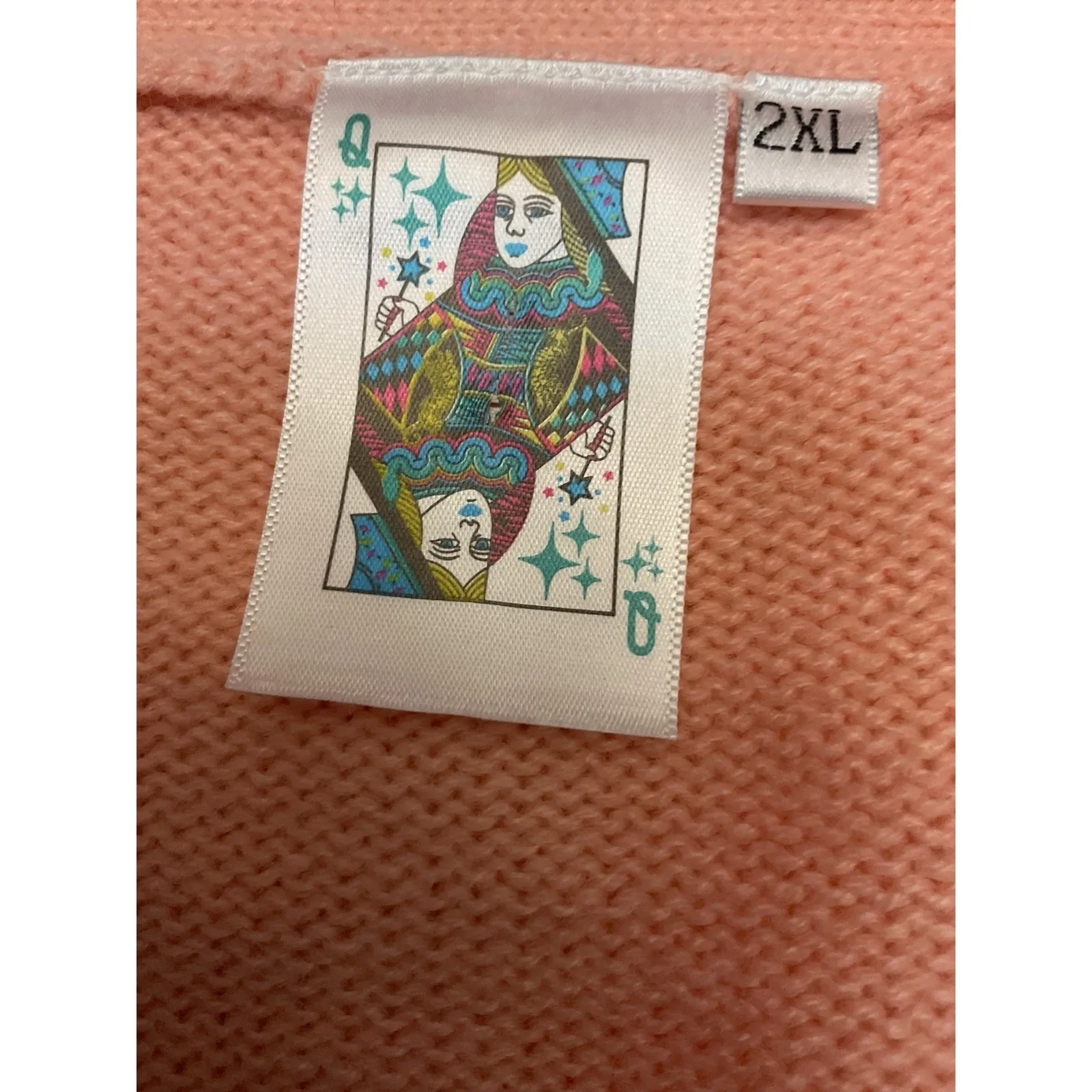 Queen of Sparkles Women's Pink Long Sleeve Champagne nutcracker cardigan XXL Size undefined - Image 9