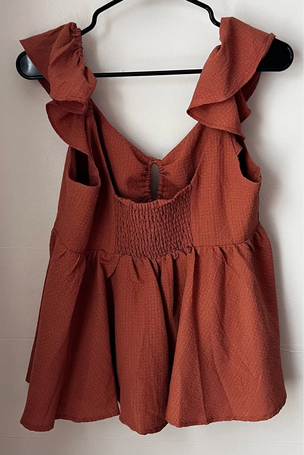 Burnt orange boutique top - Image 4