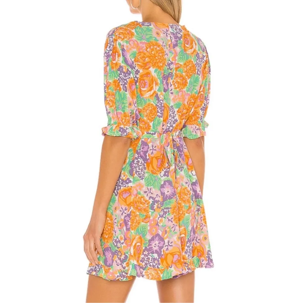 Anthropologie Faithfull The Brand Florence Floral Mini Dress - Image 3