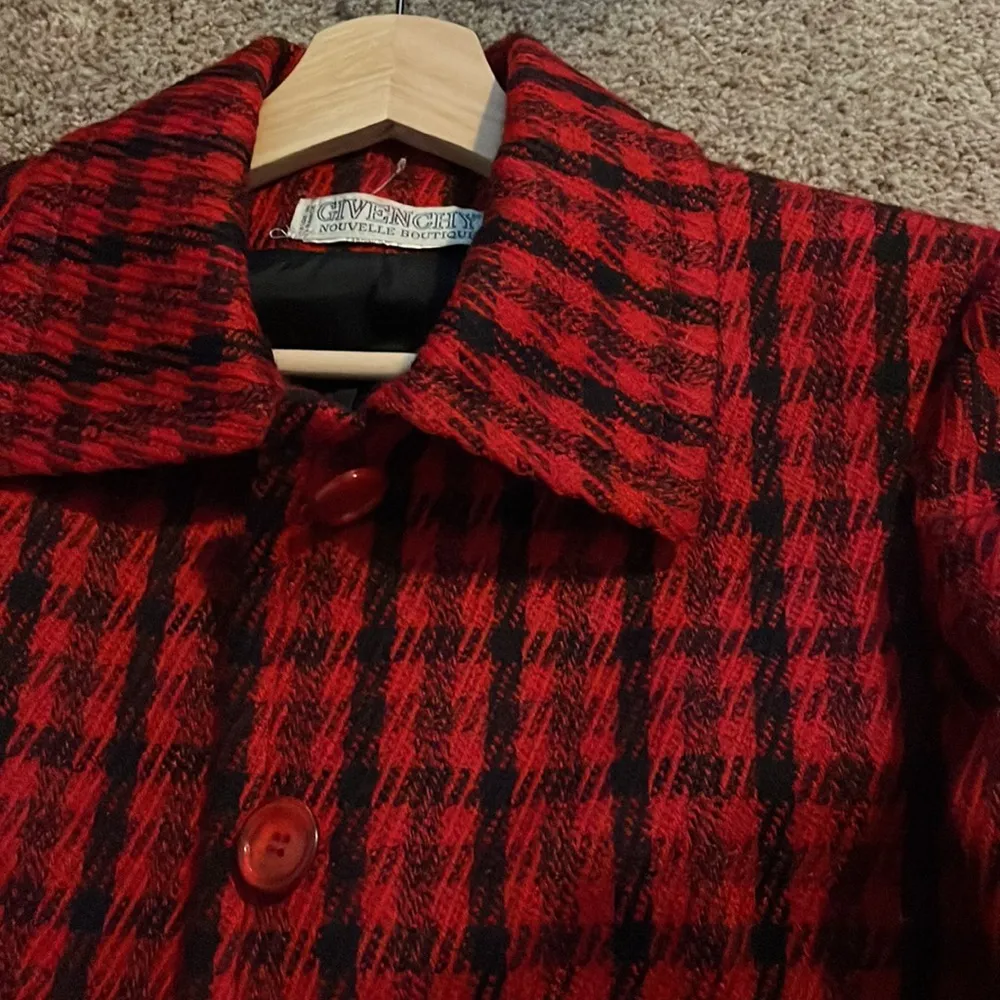 Givenchy plaid blazer jacket 80s - Image 6