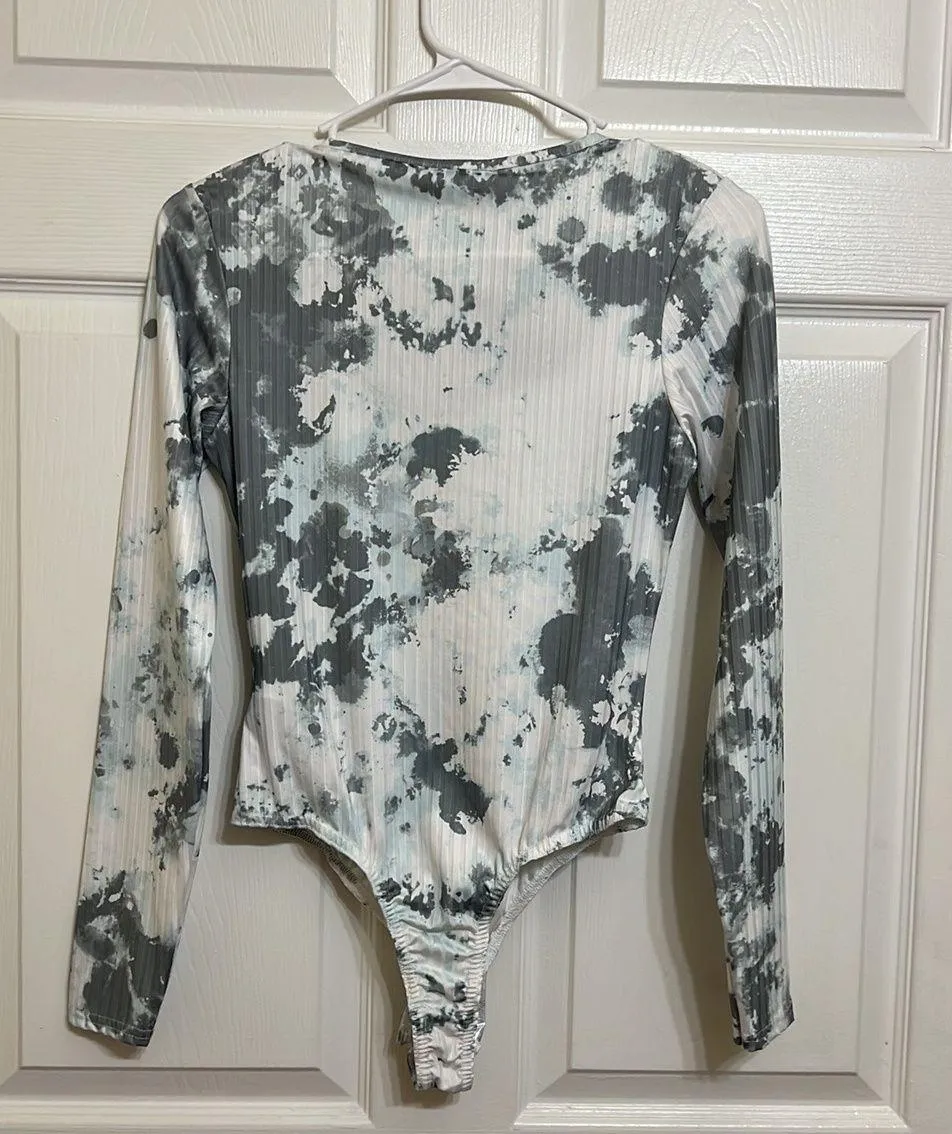 Acid Wash Ribbed Bodysuit - Image 11