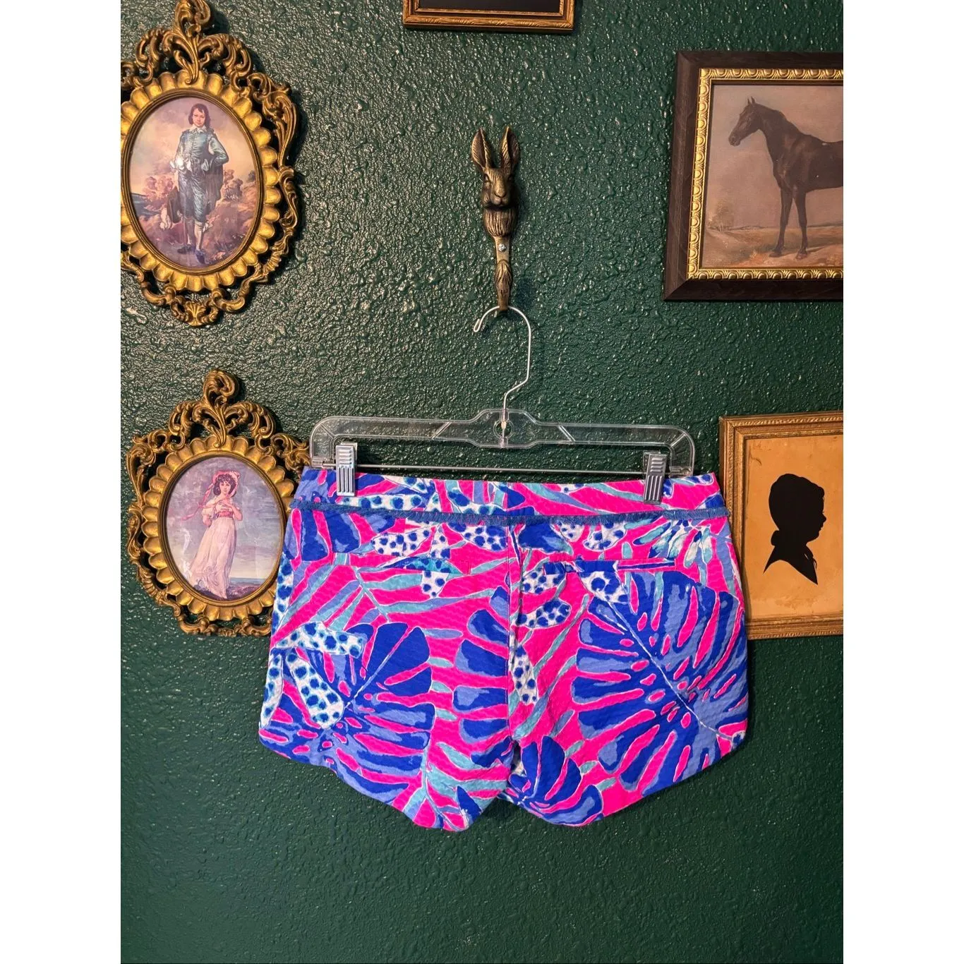 NWT Lilly Pulitzer Adie Short, Bougainvillea Pink/Cliffside Garden. Size 2 - Image 2