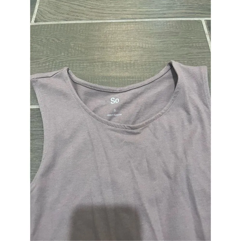 So mauve maxi tank dress size small - Image 3