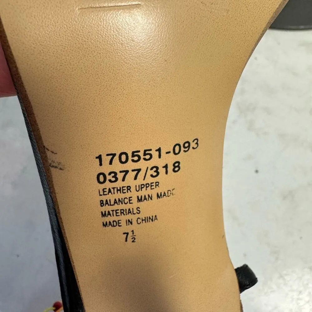 Colin Stewart Beaded Multicolored Heels Size 7.5 - Image 8