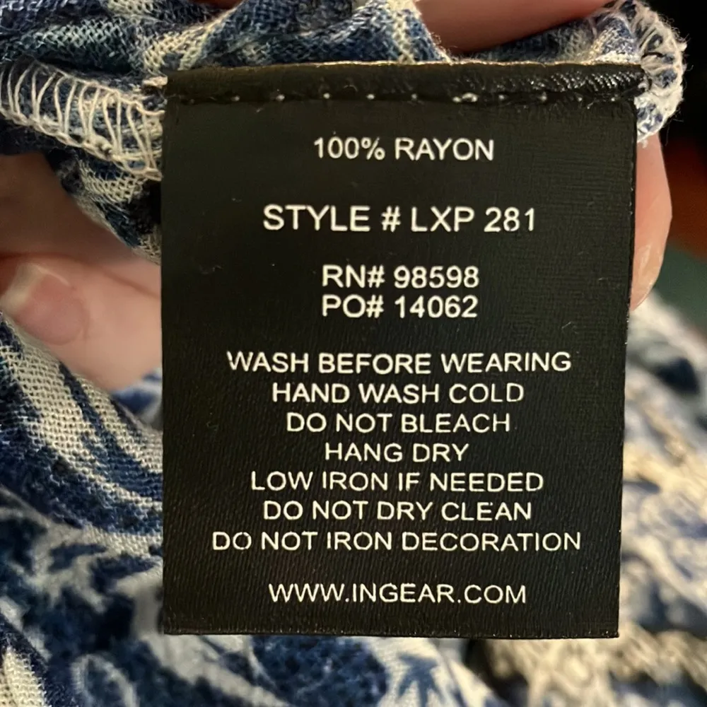 NWT Ingear Resort Swim Coverup, L/XL White Size undefined - Image 6