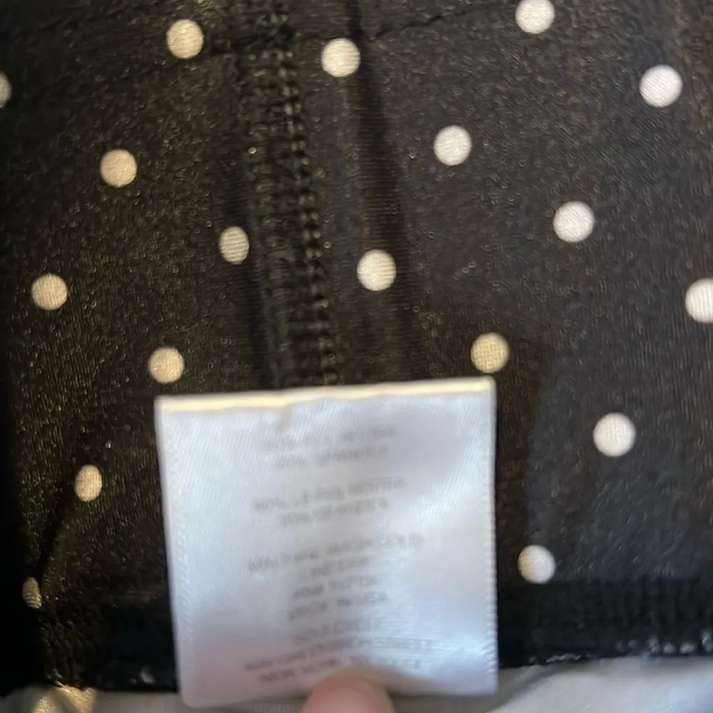 for Soulcycle Sports Bra/Legging Set Color Black W/White Polka Dots M EUC - Image 11