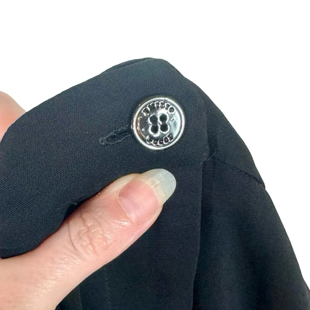 Emilio Pucci Wide Leg Viscose Trousers Black IT44/US10 PLEASE READ - Image 6