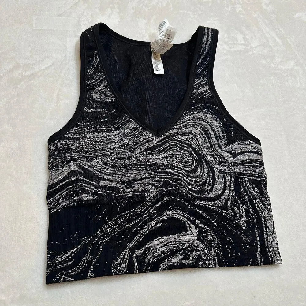 Athleta Aurora Seamless Shine Crop Tank sz XS - Image 8