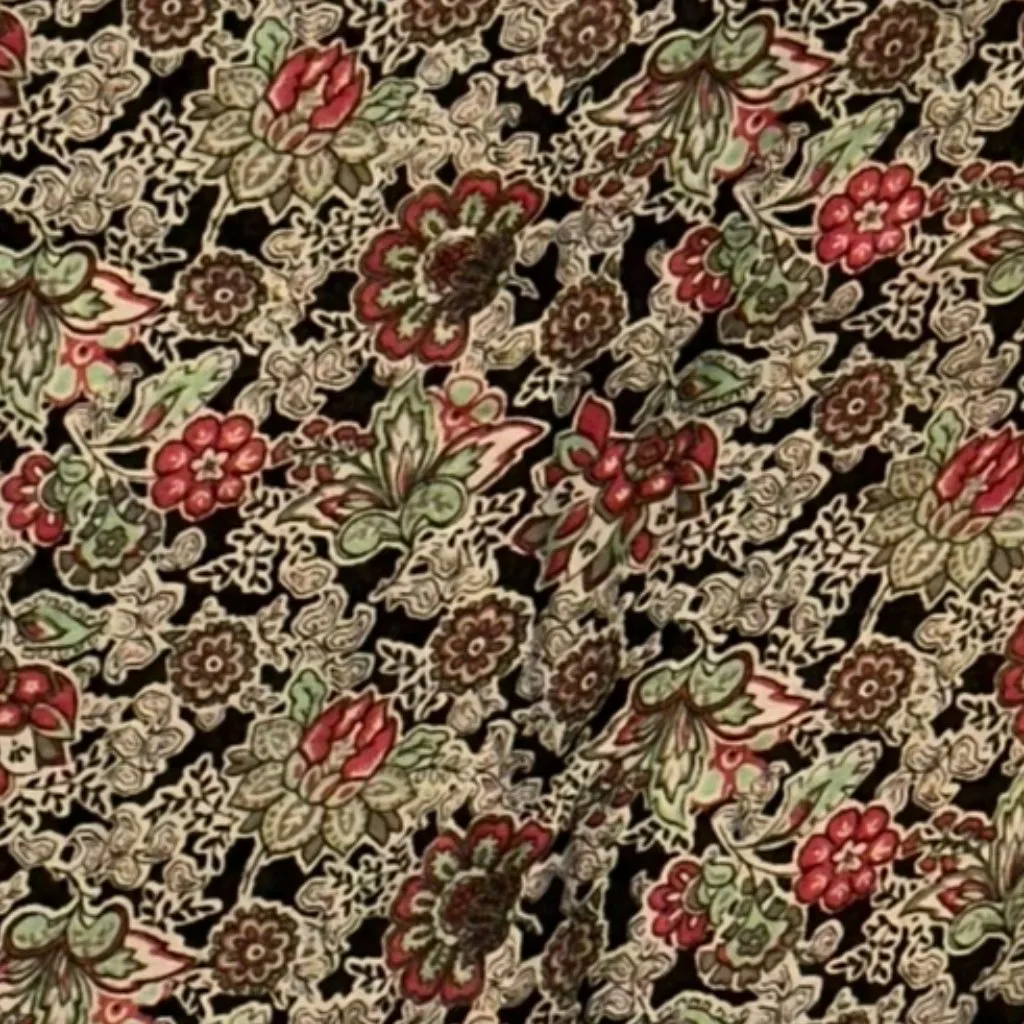 Denim‎ & Supply Ralph Lauren Boho Floral Peasant Gauze Top Size Cotton Medium - Image 6