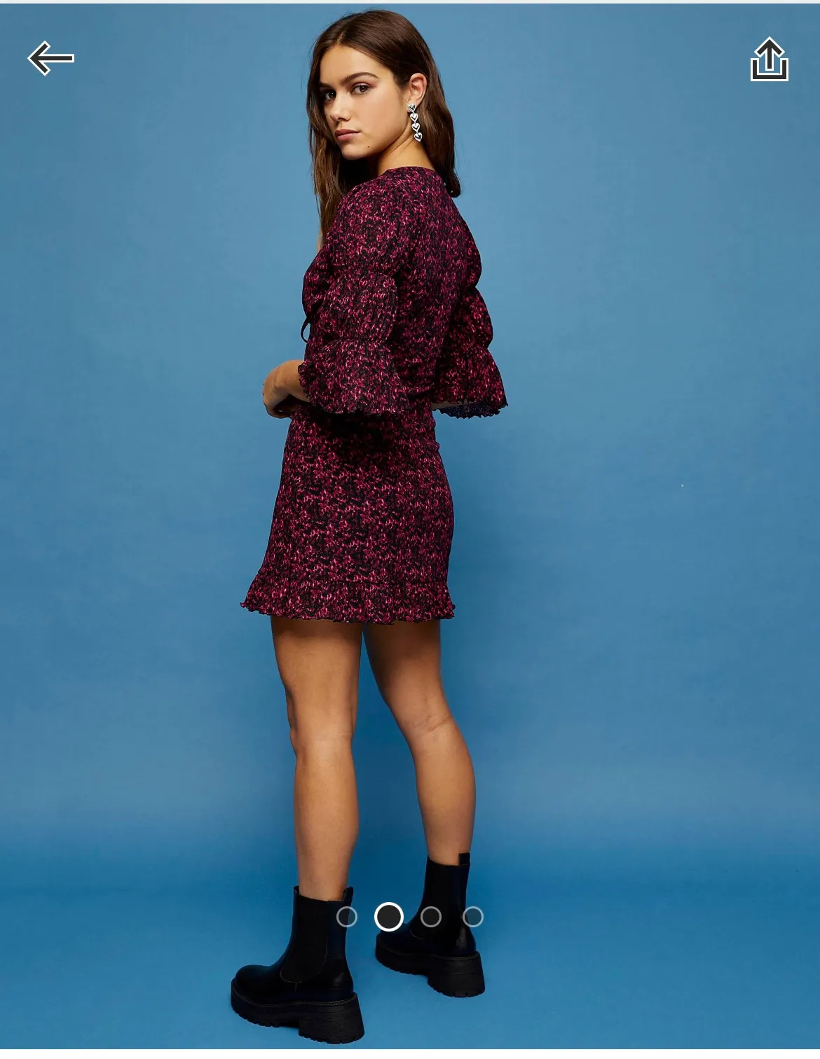 Tie Front Dress - Image 3