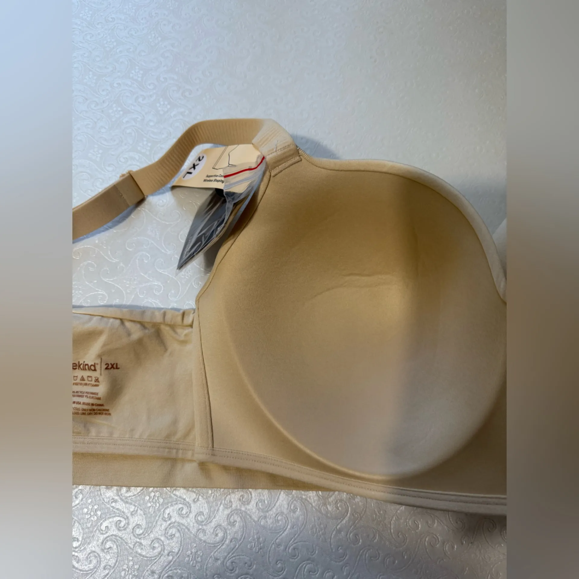 NWT Bra Truekind Seamless Nude Size 2XL Tan - Image 7
