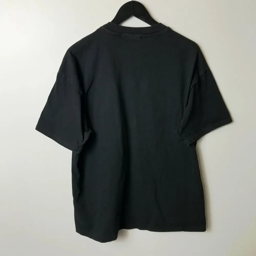 1992 Vintage Hanes ERHS T Shirt 90s Single Stitch Made In USA Graphic Tee XL - Image 3