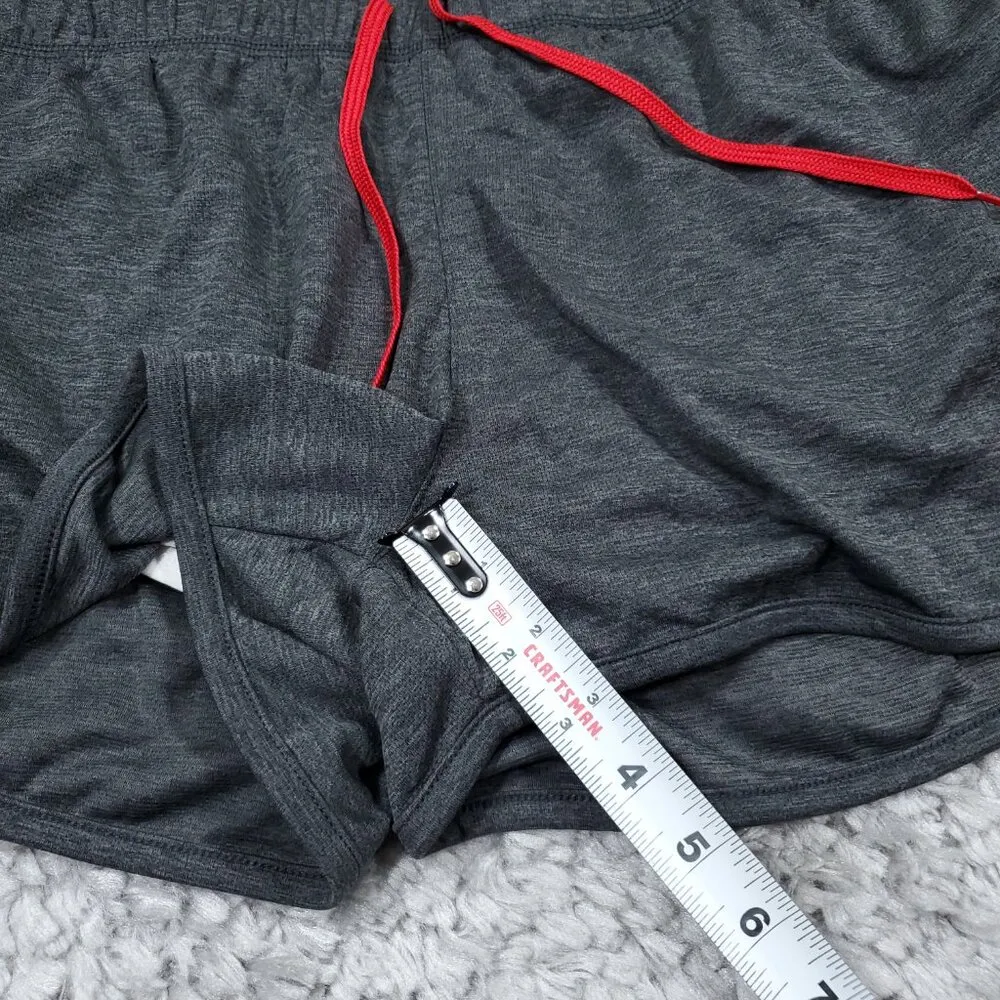 Ohio State Athletic Apparel Buckeyes NCAA OSU Women's Shorts Size XL Gray Lined - Image 7