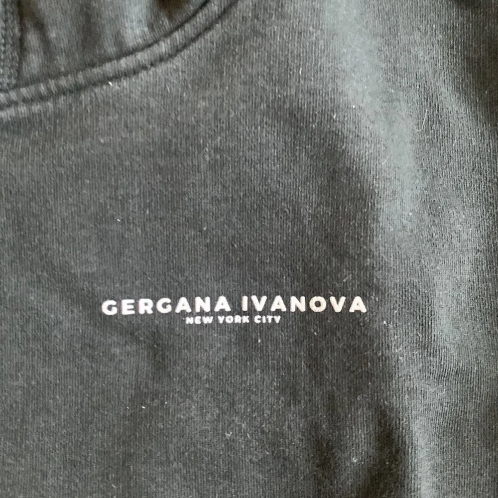 Gergana Ivanova New York City black hoodie Size M - Image 2