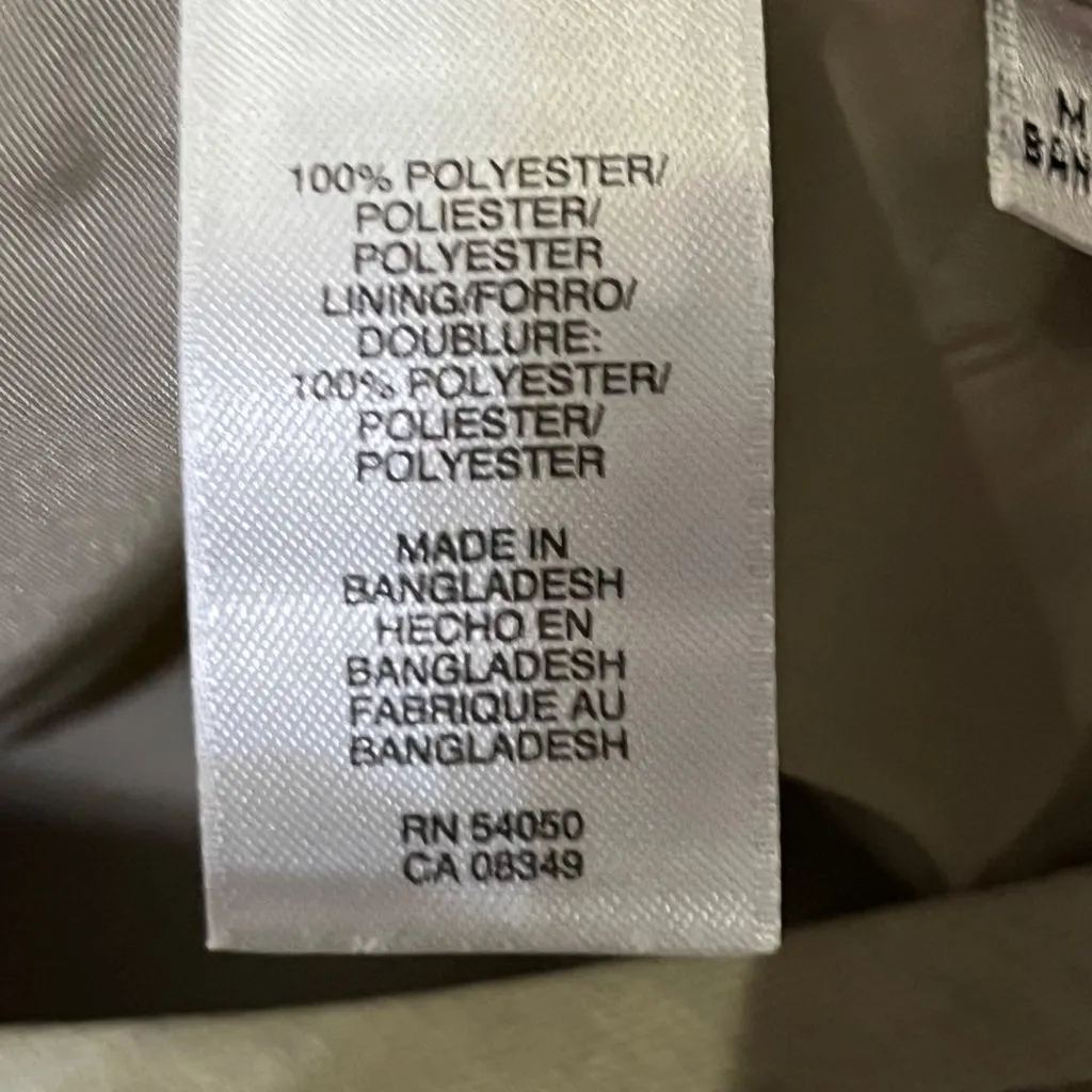 Jones Studio Separates Skirt Women's 12 Beige Lined Pencil Used - Image 7