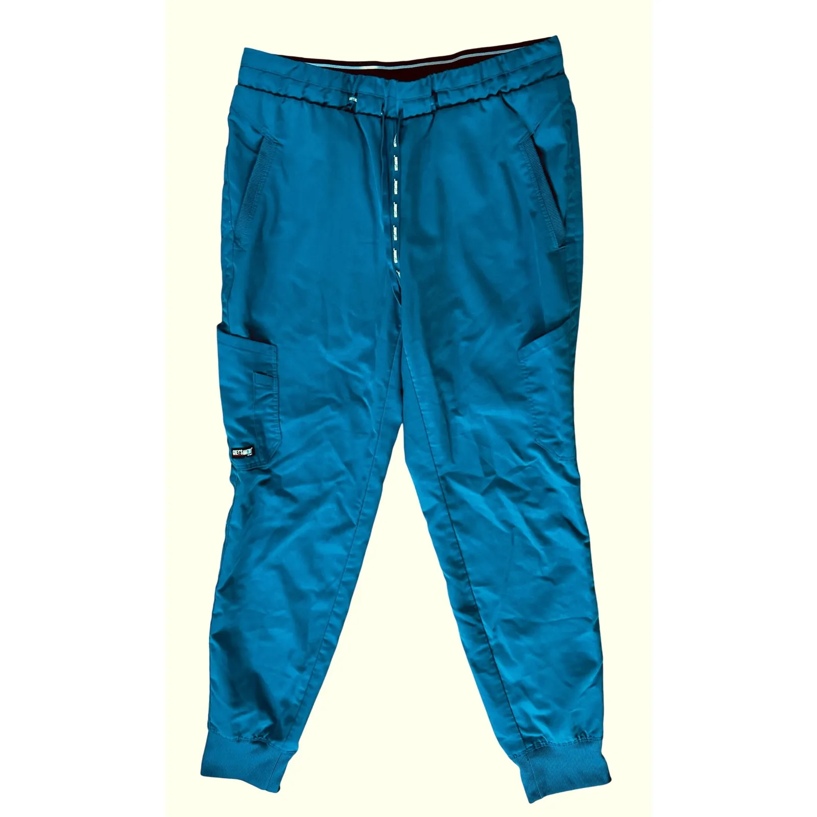 Grey's Anatomy Kira 5-Pocket Jogger Scrub Pants Size Small Medical Workwear‎ EUC - Image 4