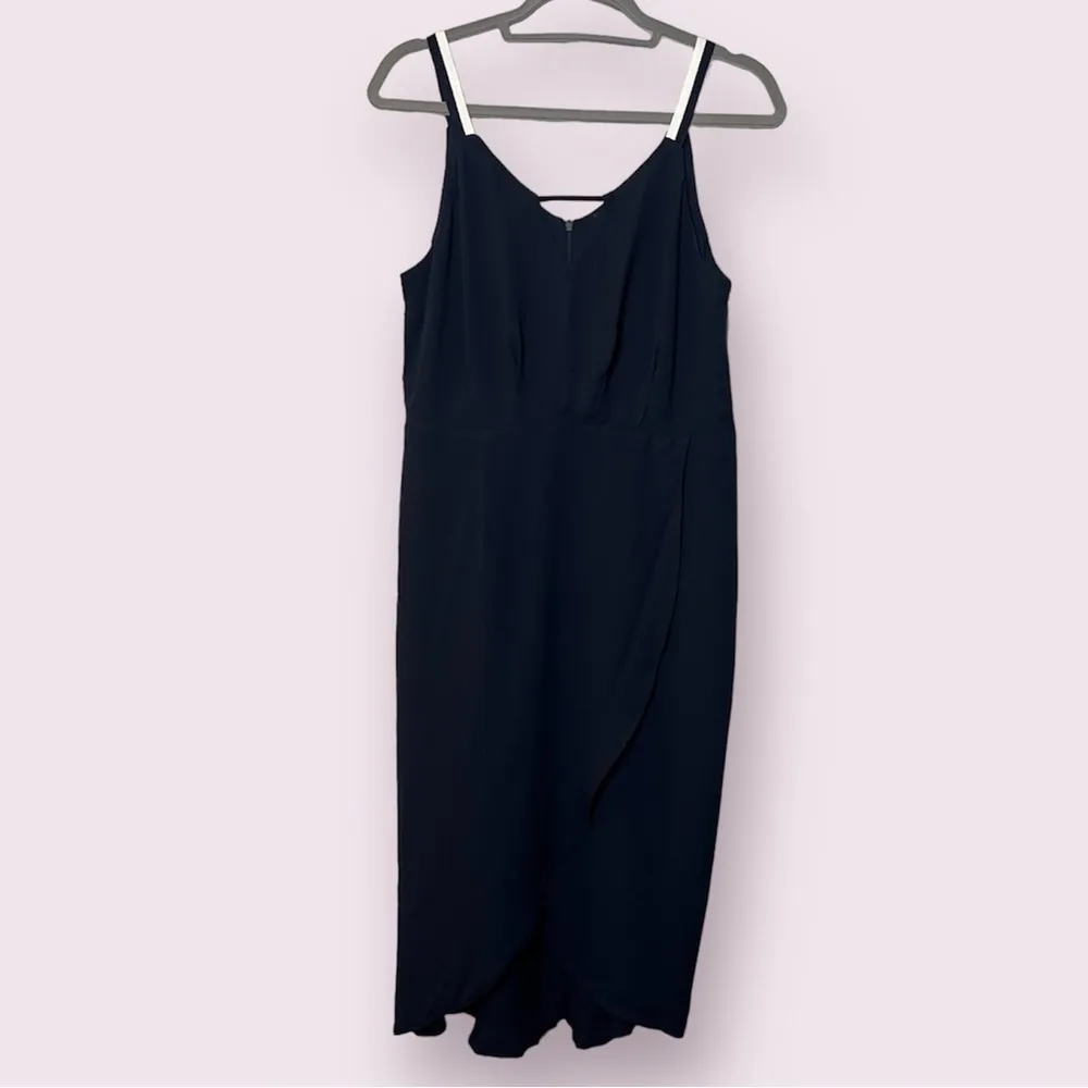 19 Cooper Navy Blue Knee Length Dress Small - Image 13