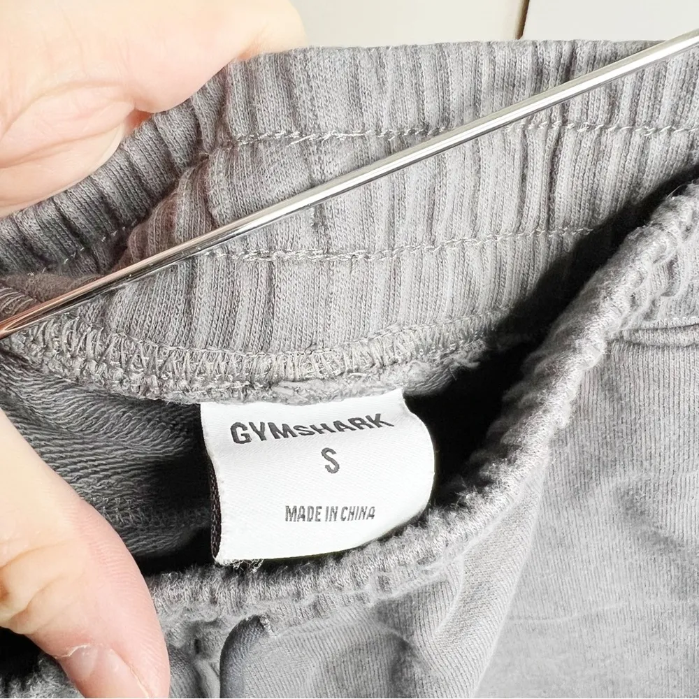 Gymshark Sweatshirt Shorts Grey Size Small Women’s - Image 3