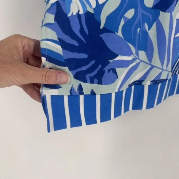 Chico’s Weekends Scoop Neck Shirt Size XL Size 3 Coastal Lightweight Top LS - Image 5