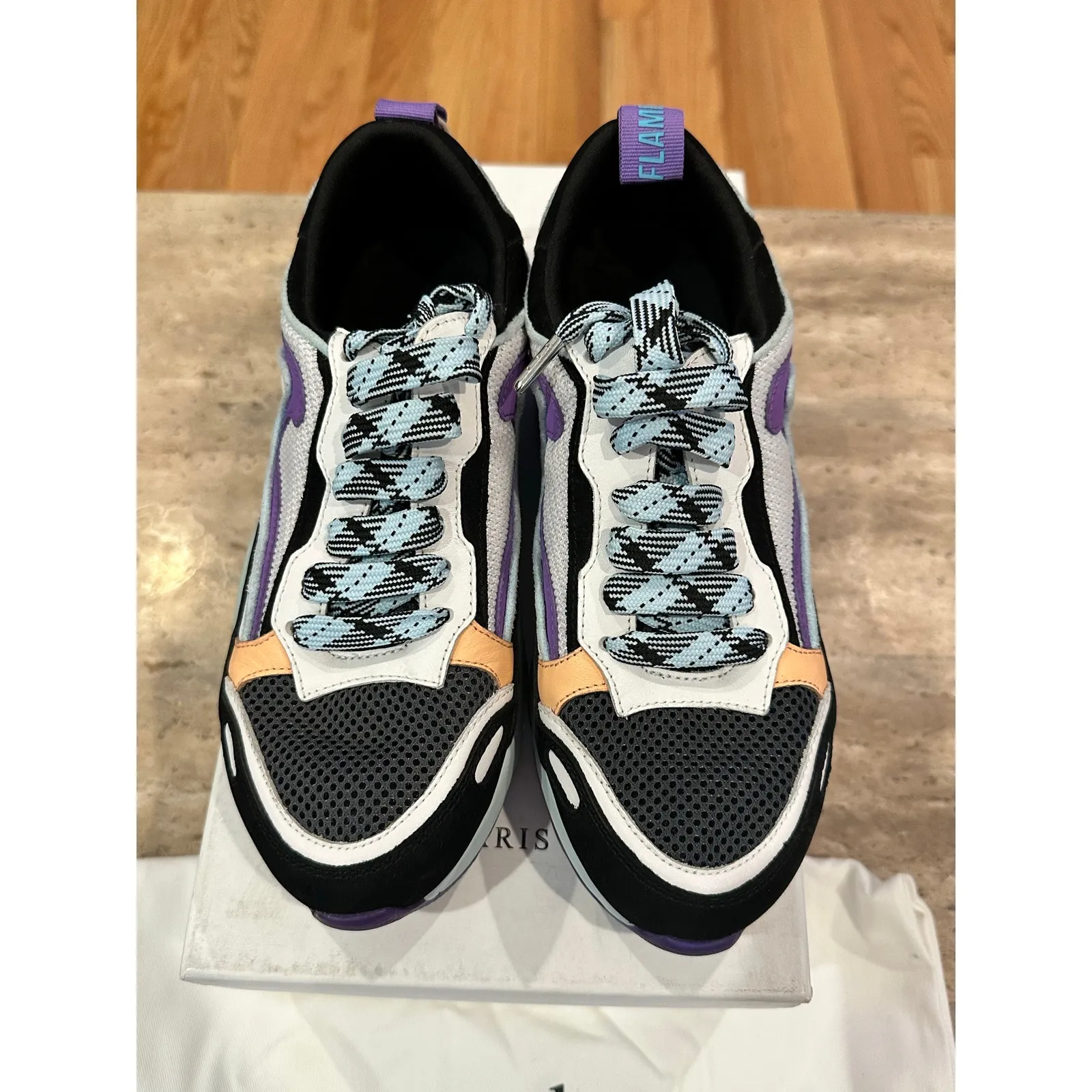 NEW Sandro Flame Fashion Sneakers size 36/ US 5 - Image 3