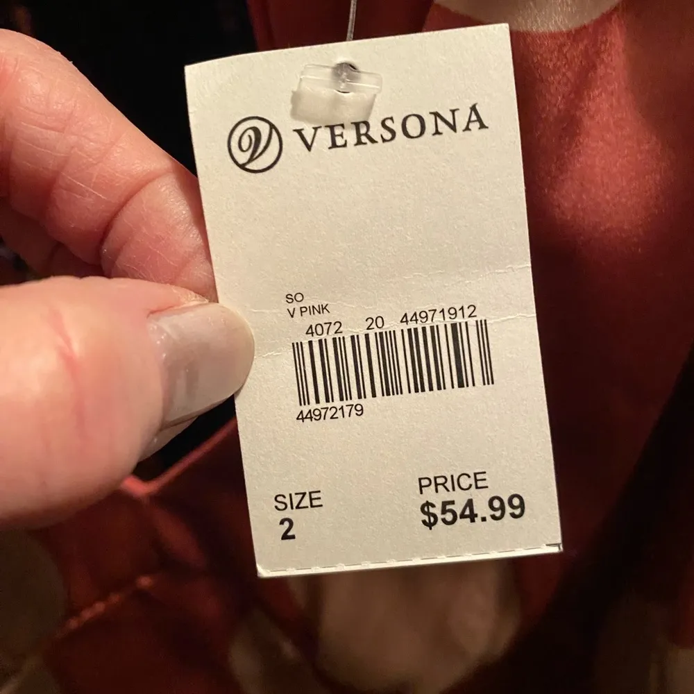 Taylor rose polka dot midi party/wedding guest dress sz 2 NWT Pink - Image 7