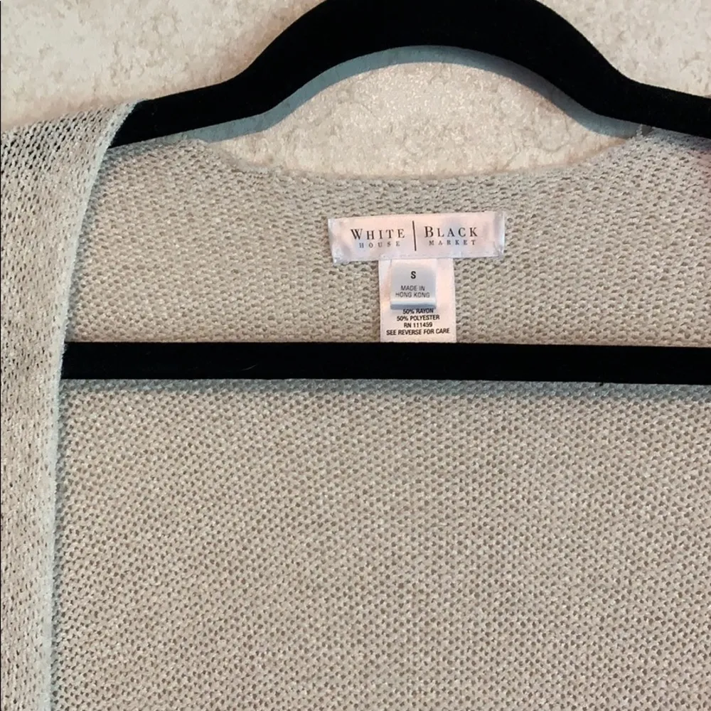 White House black market tiered waterfall cardigan - Image 2