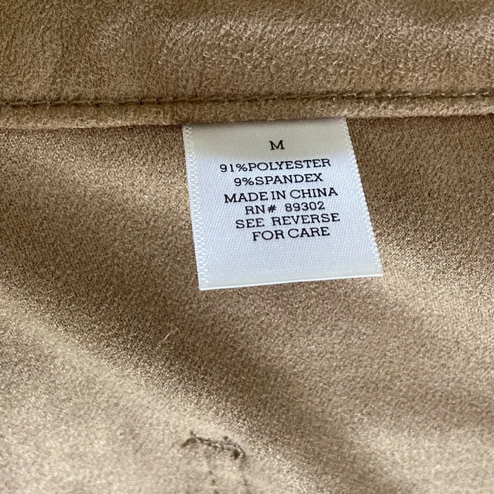 Altar’d State Tan faux suede mini skirt size Med - Image 6