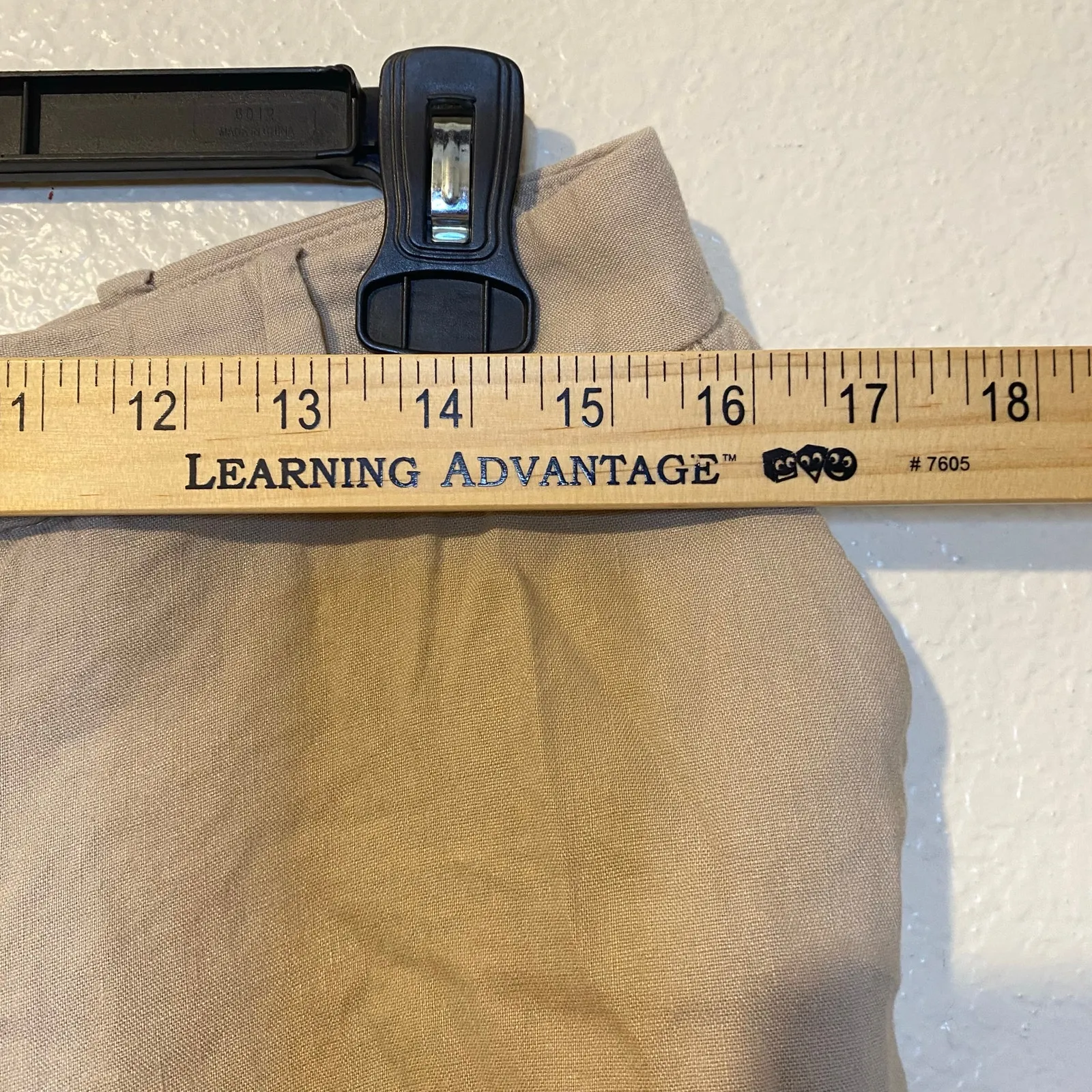 Calvin Klein Classic Beige Trouser Pants Slacks Size 10 - Image 7