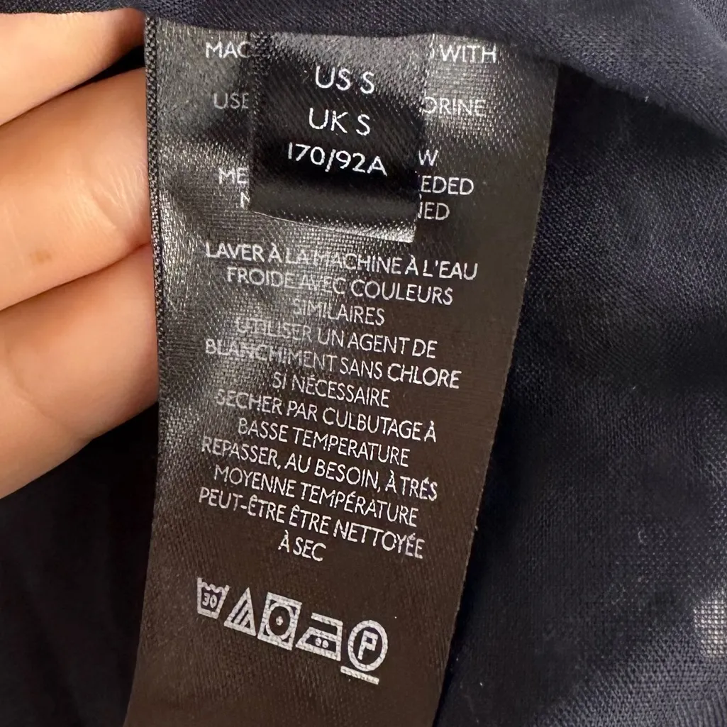 Anthropologie Aida Floral Embroidered Dark Boho Mini Dress Women’s Sz S - Image 7