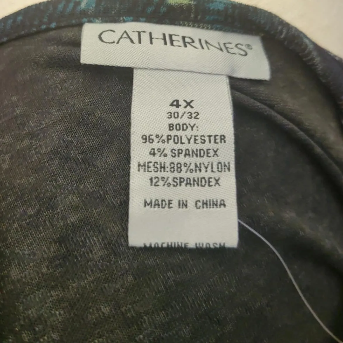 Catherine's Woman's Plaid Blouse Long Sleeve Career‎ Office Wear Top - Image 5