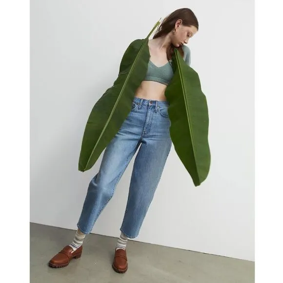 NEW Madewell USA-made Balloon Jeans in‎ Whistler Wash, 25 - Image 3