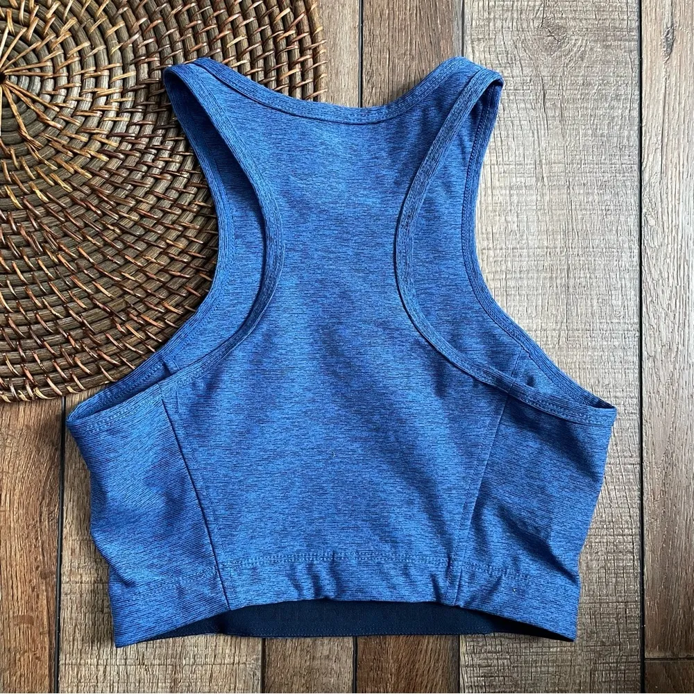 Outdoor Voices Womens Sports Bra Blue Athena Athletic Size XS - Image 6
