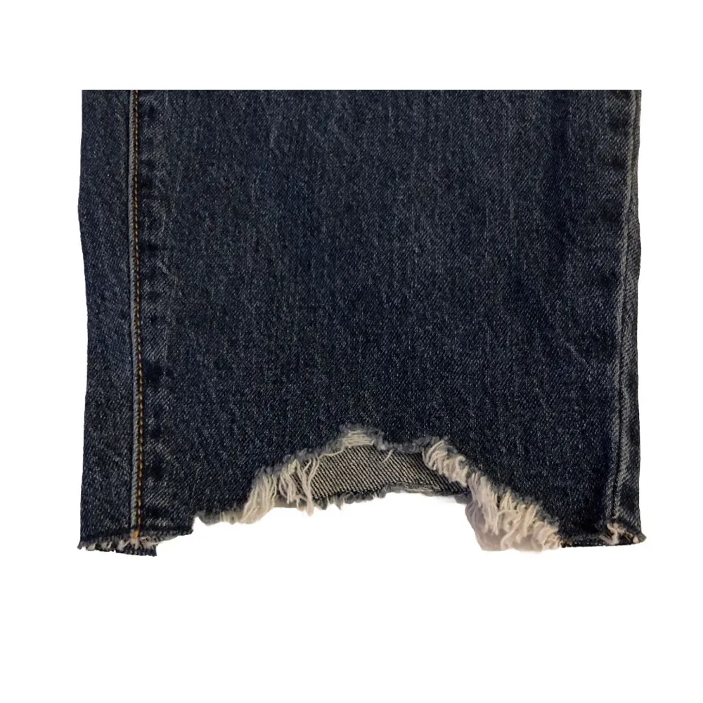 TIME and TRU Cropped Jeans Size 18 Womens Boyfriend Distressed Cut Off Bottoms - Image 6