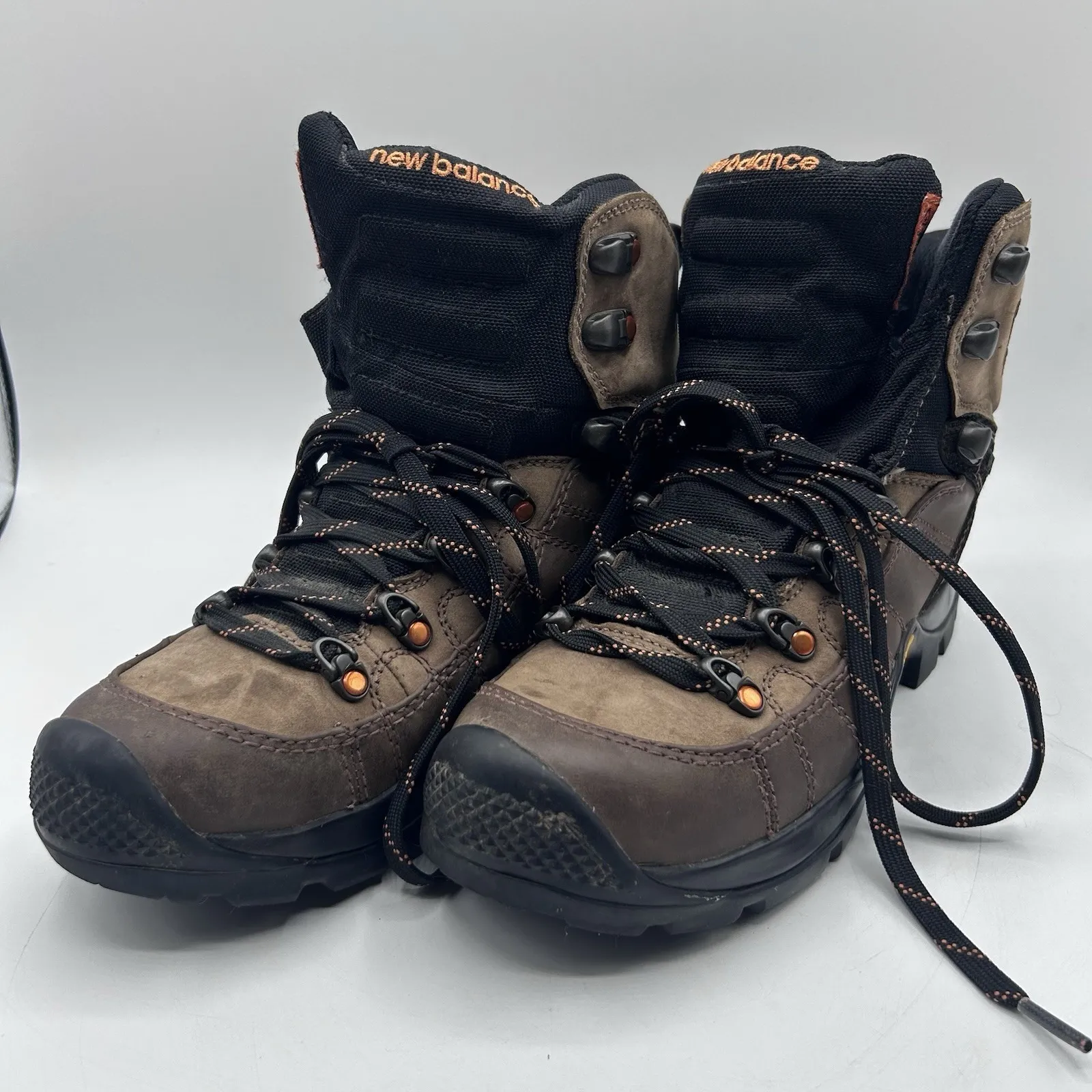 New Balance WO1500GT Vibram Goretex‎ Brown Rainier Hiking Boots Women's Size 7 - Image 2