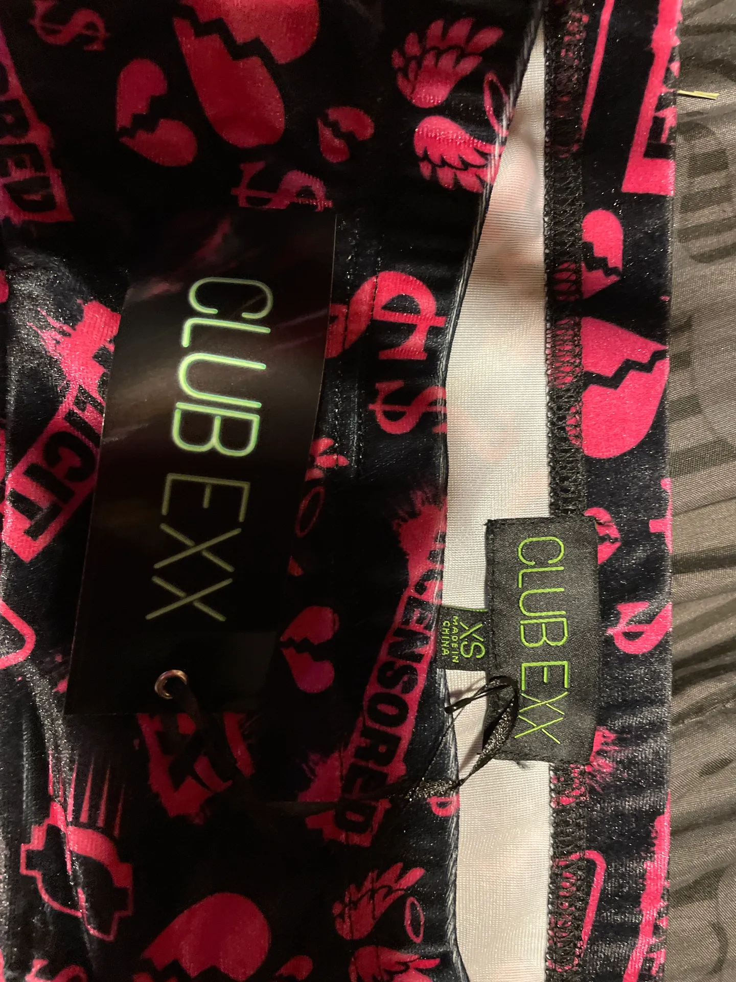 Mini Skirt Black Size XS - Image 3